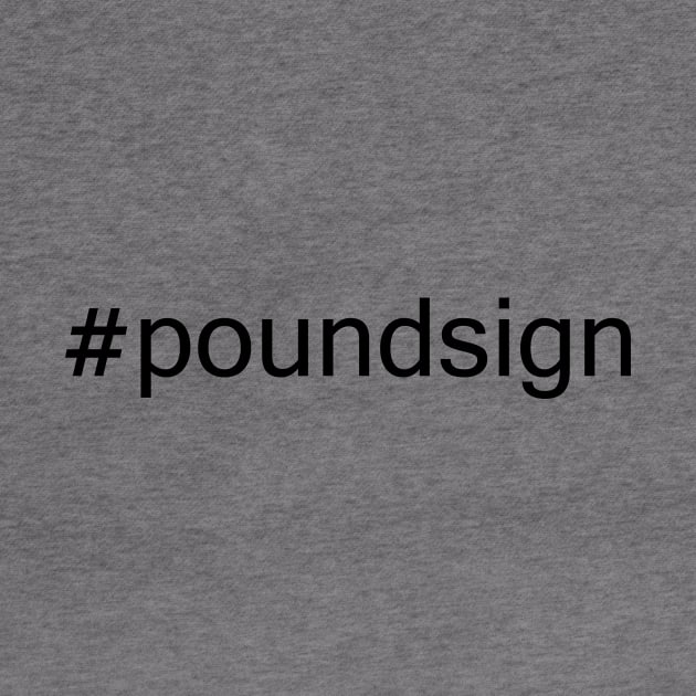 #PoundSign (Black) by StonedWorks